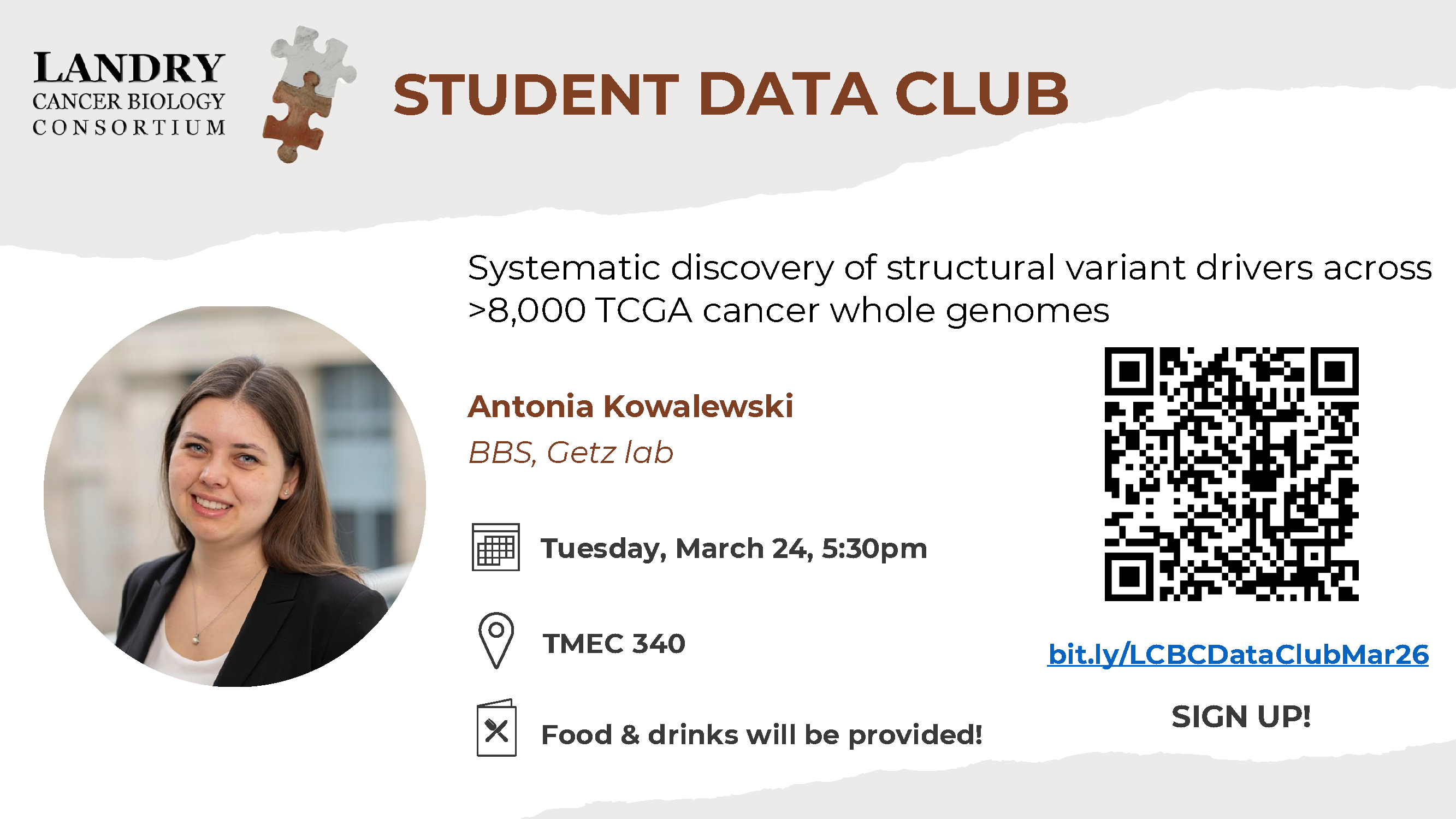 March Data Club Flyer Info