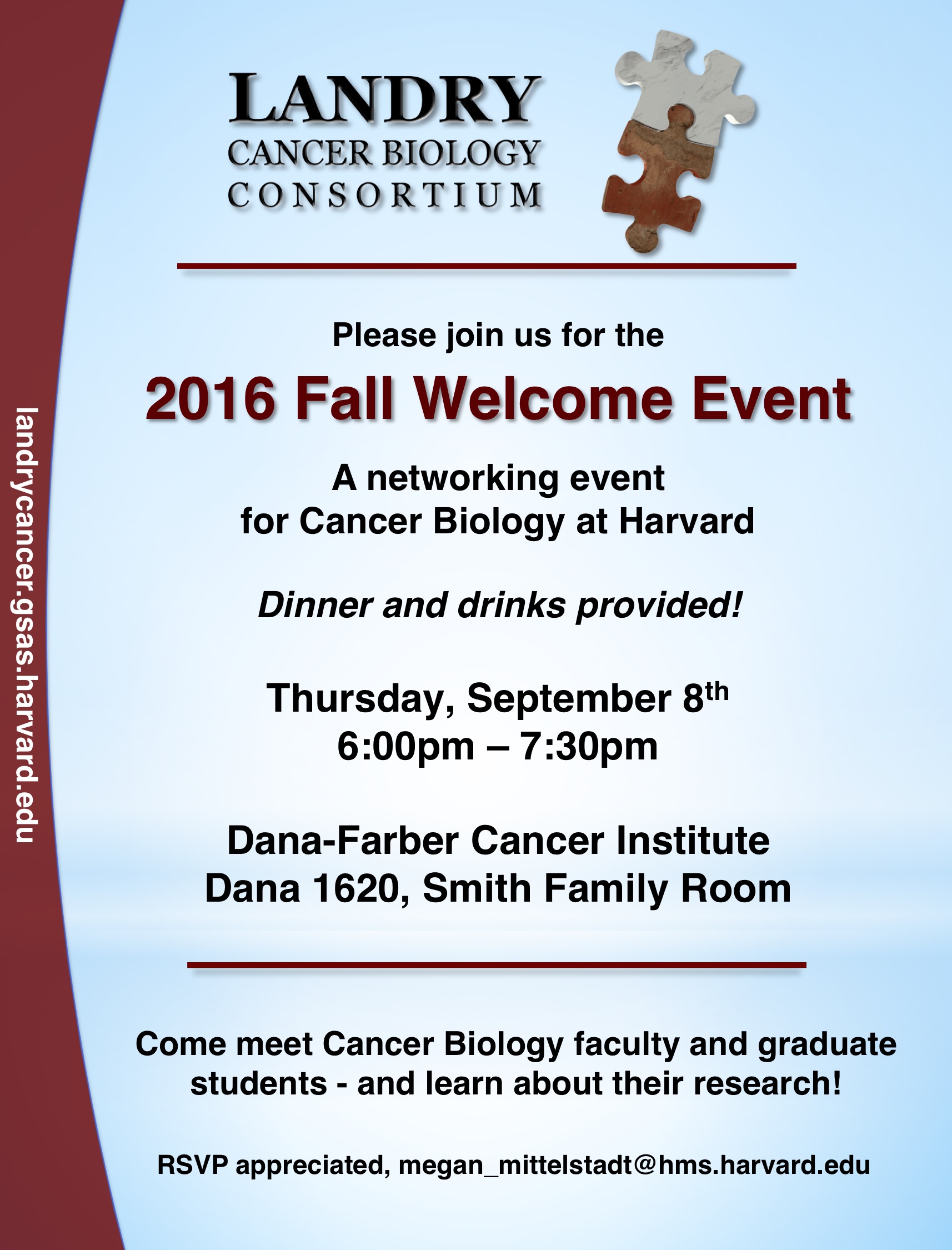 Fall Welcome 2016